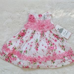 Rare editions baby girl dress